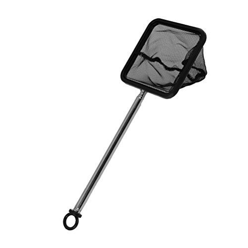 VORCOOL Kescher Aquarium Einziehbare Net(Schwarz) - 7