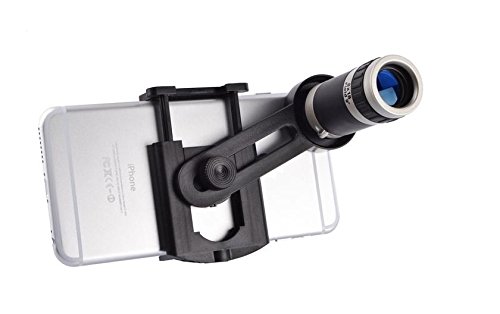 Universale Zoom 8 x per telefono cellulare con supporto per Telescopio-Supporto universale per Smartphone (8 x, obiettivo)