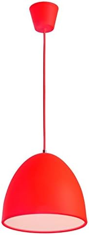 'Black Rubber "Hang Restaurant Pendant Light Available in a Range of Colours 20 Ceiling Pendant Light 1x E27 Maximum 60 W Bulb (Not Included Bulbs Modern Red