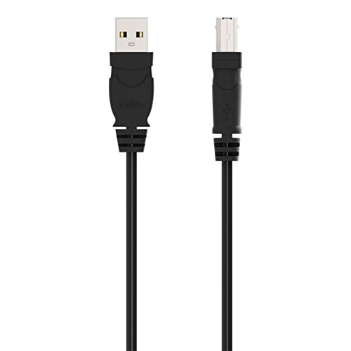 Belkin Pro-Serie Hi-Speed USB 2.0-Kabel USB-A auf USB-B für Drucker, Scanner und externe Festplatten (1,8m), schwarz - 4