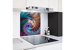 UrboArt Digital Printed Heat Resistant Toughened Glass Splashback 68826700 (60cm x 70cm)