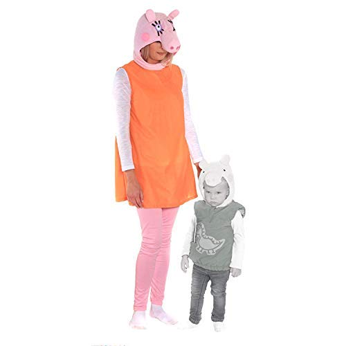 VMC Accessories Mama wutz Peppa Pig Disfraz Adulto Mujer