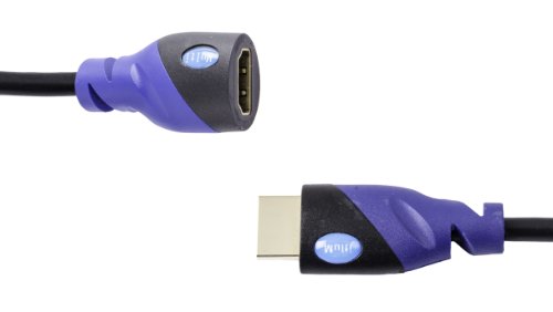 Multi Kabel 15m HDMI High Speed Verlängerungskabel, Männlich zu Weiblich 1.4a – unterstützt Full HD 3D & Audio Return Channel „15 Meter“ - 3