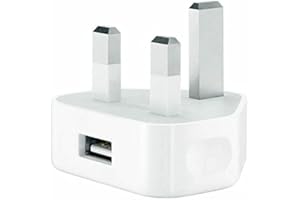 AL AJAL Universal USB Wall Charger Adapter - Compatible with iPhone, Samsung, Tablets - Portable & Reliable Phone Charger - 1 Amp / 1000mah Charging Plug (White)