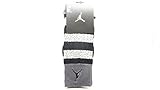  Jordan Elephant Striped Crew Esquina, Dark Grey/Black/Black, tamaño L