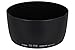 Price comparison product image Canon CAN2622 2681A001AA ES-79 II Lens Hood for EF 50 mm f/1.0 L USM and EF 85 mm f/1.2 L USM Lens - Black