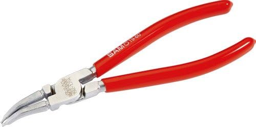 Sam Outillage Interior Circlip Pliers with 45° Bent Tips, Matt Chrome-Plated, Various Models Available 19213A rouge;chromée