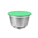 Produktbild YueHao Nützliche Edelstahl Wiederverwendbar Kaffeefilter Kaffeekapsel Machen Kaffeemaschine Maschine Filter Cup für Dolce Gusto Shop Bar