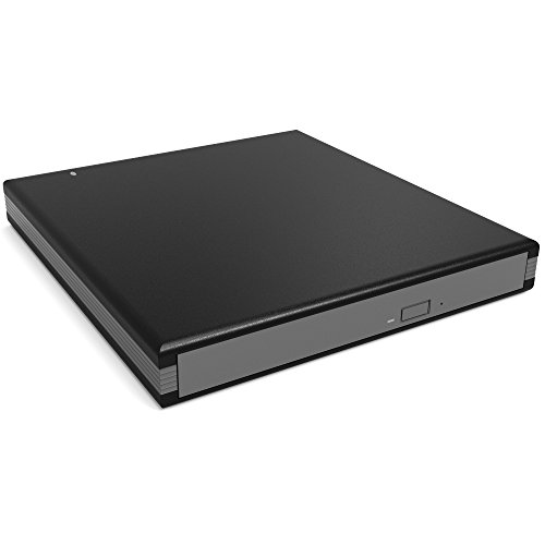 Firstcom USB 3.0 Gehäuse/Case für Slim 12,7 mm SATA Blu-Ray/DVD/CD Laufwerke (schwarz-grau)