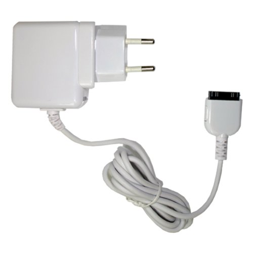 Weißer Steckdosen Adapter iPad: Internationaler Reiselader für Apple iPad 2G & 1G Tablet PC mit Wechsel – Adapter für Amerika USA England UK Europa Australien 100 – 240Volt- weiss - 2