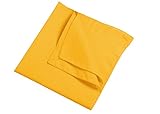 pañuelo amarillo ley trans Unicolore Bandana in gold-yellow