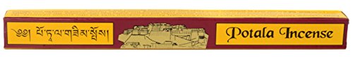 Buda Figuras/Billy Held Potala Larga Forma Incienso, Incense Sticks, tibetanos (, 1 pckg. con 24 Unidades de 27 cm