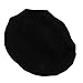 Generic 100% Pure Silk Soft Sleep Cap Bonnet Night Cap f/ Hair Care Black