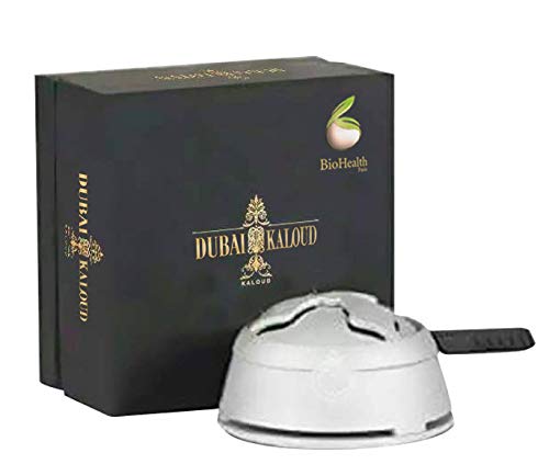Posacenere per Hookah di Prima Qualità Lotus by Kaloud - Elegante Sistema di Gestione del Calore a Carbone per Shisha, Utile ed Elegante Accessorio per il Narghilè, Dona una Sensazione Vellutata per u