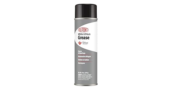 Buy Dupont Teflon White Lithium Aerosol Grease 14 Ounce Online At