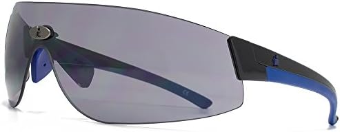 Ironman Pro Poseidon Sunglasses in Shiny Black SIMB13715 One Size Grey