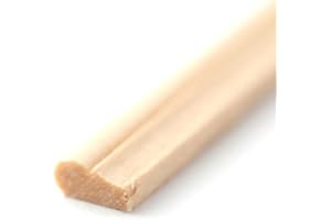 Melody Jane Maison de Poupées Image Rail 18 " x 5/16 " Bare Bois Moulures 457mm x 8mm