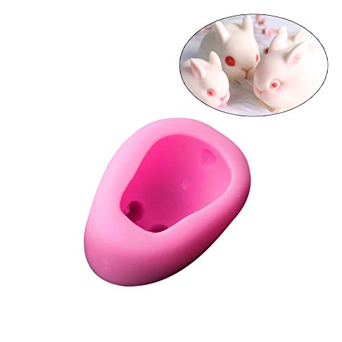Preisvergleich Produktbild Gudelaa Kaninchen Kuchenform DIY Silikon Fondant Candy Schokolade Backform
