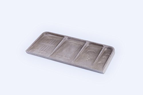 DOIY – Ablageschale, Schlüsselschale, Garderobenschale für Handy, Kleingeld, Geldbörse oder Schlüssel – Beton Grau - 5
