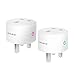Price comparison product image LaHuKo Smart Plug Mini WiFi Outlet Compatible with Alexa, Google Home & IFTTT, No Hub Required, Remote Control Your Home Appliances from Anywhere, ETL Certified, White 2 Pack
