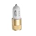 Produktbild Ouneed® Auto Ladegerät , Neue 2-Port USB Universal Auto Ladegerät für iPhone6 / 6s / 7 iPod / Ipad Samsung (Gold)