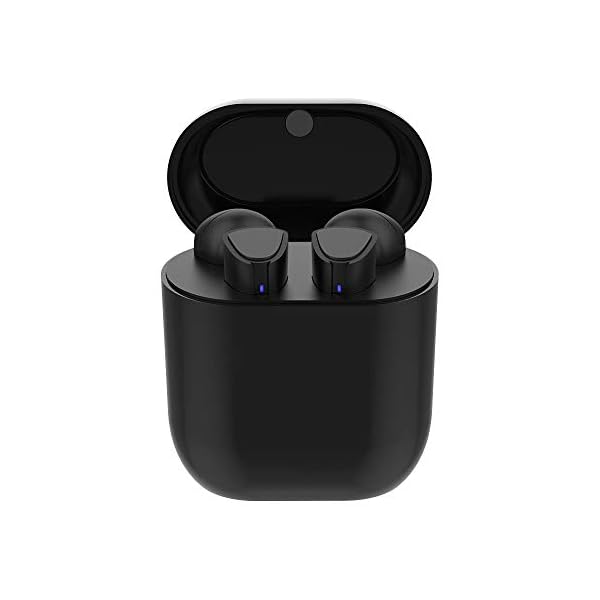 Upgraded Bluetooth 5.0 Kopfhörer, Bluetooth kabellose Ohrhörer,EIN-Knopf-Steuerung,Deep Bass HiFi 3D Stereo mit Ladekästchen und Integriertem Mikrofon für Android,IOS Geräte,Samsung,Huawei,Laptop