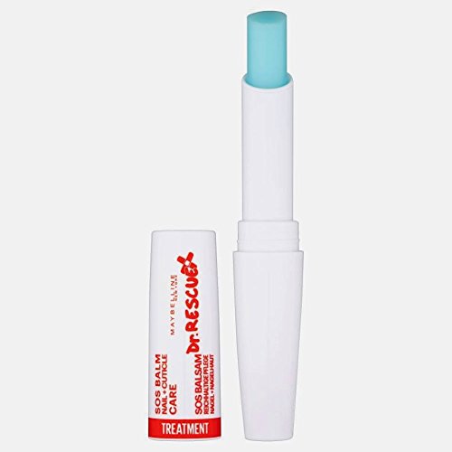 Maybelline New York Make-Up Nailbalm Dr. Rescue SOS Nagelbalsam / Pflegender Balsam Stift für gepflegte Nägel und Nagelhaut, 1 x Balsamstick - 2