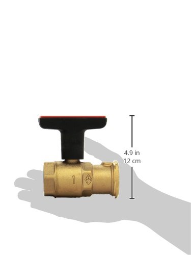 TA Heimeier Pumpen-Kugelhahn Globo P-S mit Schwerkraftbremse 1 x 1 Zoll, 0630-04.000 - 2