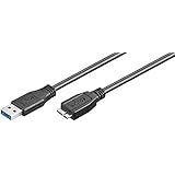 WireThinX USB 3.0 SuperSpeed Kabel A Stecker / Micro B Stecker 5,0 m