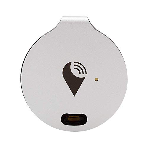 TrackR TB001 - GPS Bluetooth imbricados, color plateado, 1 unidad