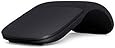 Microsoft – Souris Arc – souris Bluetooth pour PC, ordinateurs portables compatible Windows, Mac, Chrome OS (fine, légère, transportable, tactile) – Noir (ELG-00002)