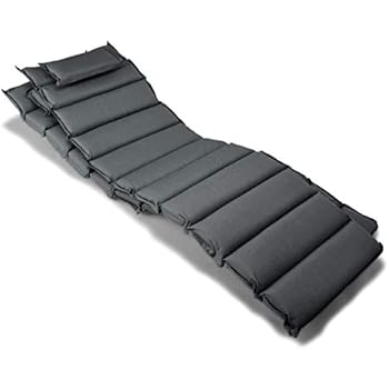 300828 Destiny Auflage In Grau Fur Gartenliege Liege Polster Liegenpolster Kissen