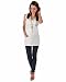 The Essential One - Maternity Nursing Sleeveless Top - White - Medium - EOM152