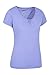 Produktbild Mountain Warehouse Agra T-Shirt für Damen - Leichtes Damenshirt, schnelltrocknend, atmungsaktiv, Sommershirt, schweißableitend - Für Outdoor-Sportarten und zum Wandern Lila DE 46 (EU 48)
