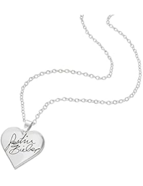 Justin Bieber Belieber Signature Heart Necklace