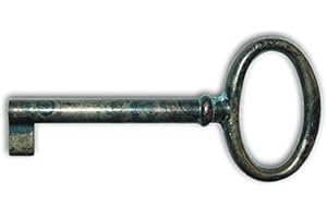 METAL-STYLE Chiave per Mobili Ottone Antico 33706 Metal Style 34x73 mm