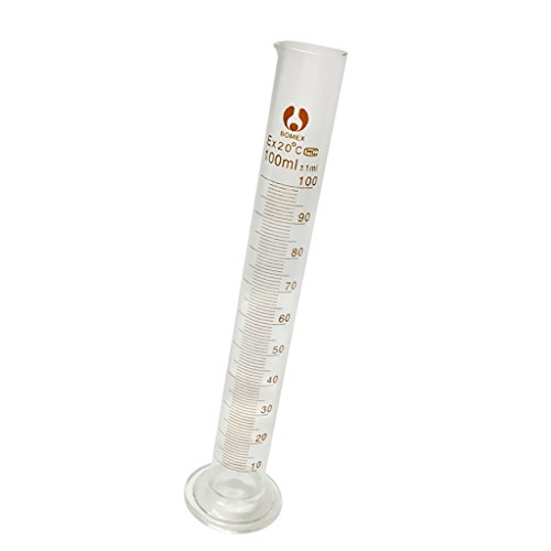 MagiDeal Graduierung Glas Messzylinder Liquid Messung Werkzeuge – Klar, 100ml - 4