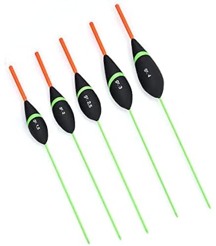 Galleggianti Da Pesca LED Con Rilevamento Di Gravit&agrave; - Confezione Da 4 Pezzi Per Pesca Notturna