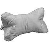 Lesekissen Leseknochen Nackenstütze Strandkissen Yogakissen Nackenkissen HM grau