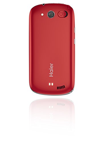 Haier E-ZY A6 Smartphone d  bloqu   3G  Ecran  4 Pouces - 4 Go - Simple SIM - Android 4 2 Jelly Bean  Rouge