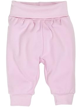 Schnizler Baby - Mädchen Hose Jogginghose, Babyhose mit Elastischem Bauchumschlag, Oeko-tex Standard 100