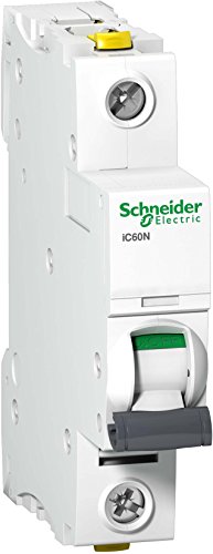 Preisvergleich Produktbild Schneider A9F03101 Leitungsschutzschalter iC60N, 1P, 1A, B Charakteristik, Weiß