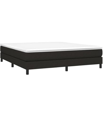 COMHOMA Bedframe, 140 x 200 cm, metalen logeerbed, bedframe van metaal