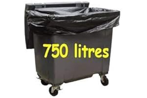 le plus de l'entretien Sac poubelle 750L - Noir - 50 count