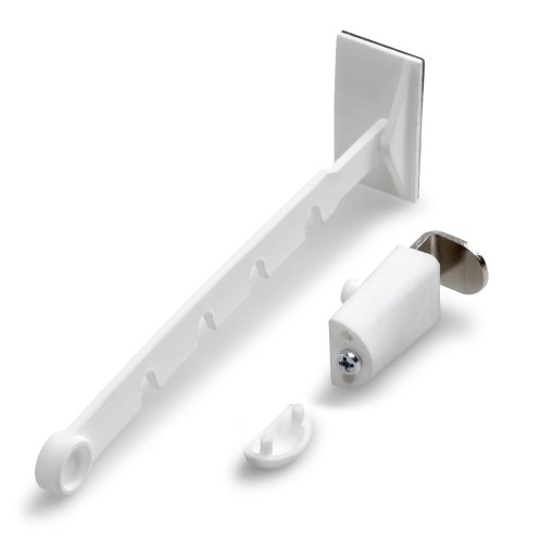 Lichtblick KR.001.SB Kipp-Regler für Fenster, Fensterstopper - Weiß