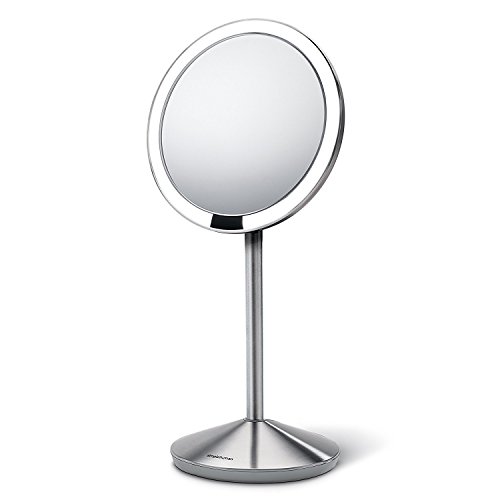simplehuman Sensor Mirror, 10x Magnification – Tru-Lux Light System – 12 cm - 2