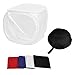 Produktbild Huihuiya Pro Faltbare 50 cm Pop Up Foto Studio Cube Softbox Light Softbox 4 Kulissen-weiß