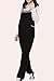 DEHANG Maternity Bib Jumpsuit Pants Sports Pocket With Zipper Size M - Black