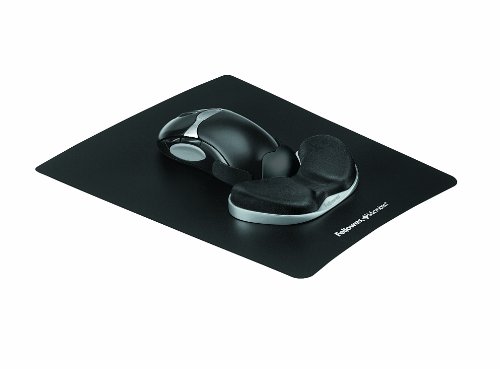 Fellowes Health-V Stoff Handballenauflage schwarz - 3