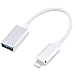Produktbild Luckind USB-Adapter, männlich auf weiblich, OTG-Kabel, kompakt mit iOS 10.3 und höher, Kamera-Verbindungsset, digitales Piano-Mikrofon, Audio-Interface, Midi-Tastatur